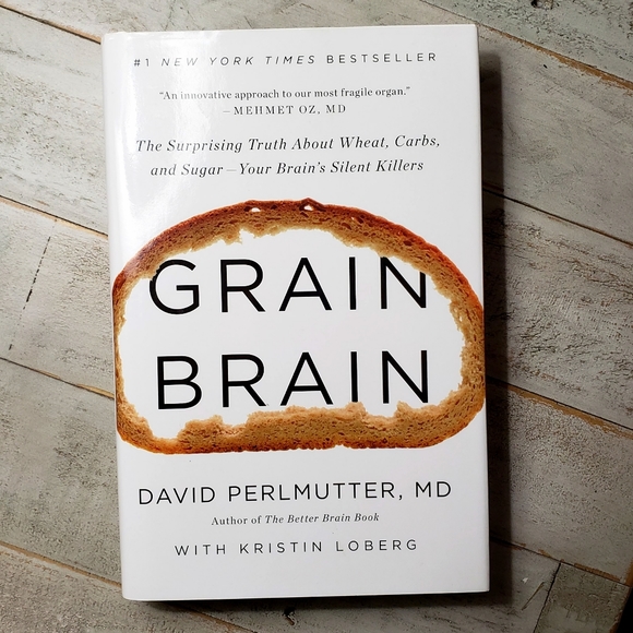 NEW Grain Brain health book Dr. David Perlmutter - Picture 1 of 5